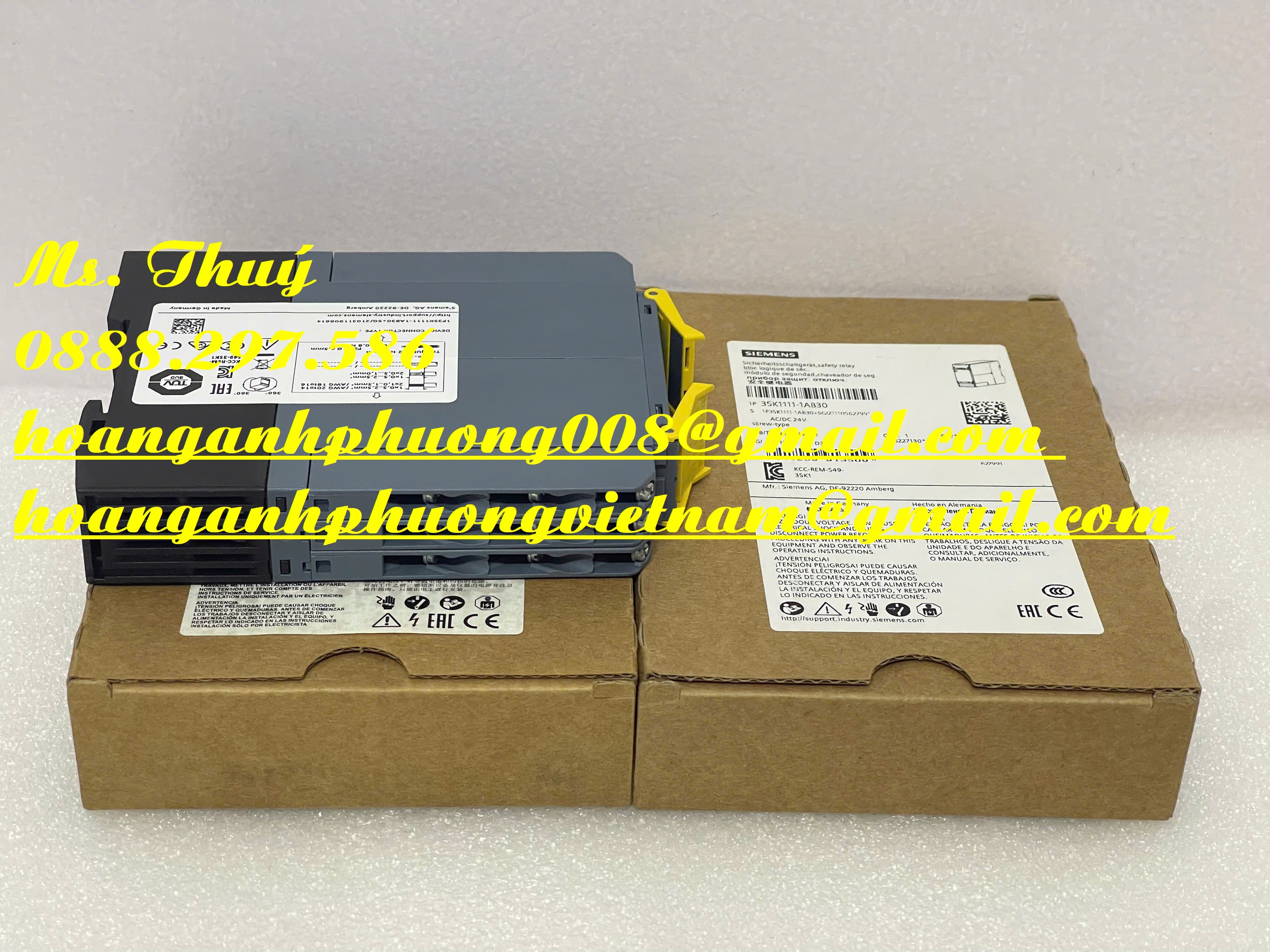 Siemens 3SK1111-1AB30 - Rờ le bảo vệ - Giá ưu đãi